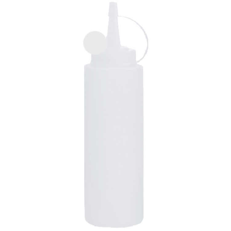 Squeeze Bottle White Polyethylene (PE) 350ml / 12oz | CaterEq CEGZFH1404 Squeeze Bottle White Polyethylene (PE) 350ml / 12oz | CaterEq CEGZFH1404