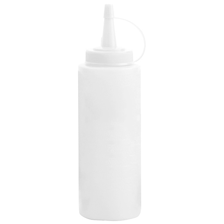 Squeeze Bottle White Polyethylene (PE) 475ml / 16oz | CaterEq CEGZFH1406 Squeeze Bottle White Polyethylene (PE) 475ml / 16oz | CaterEq CEGZFH1406