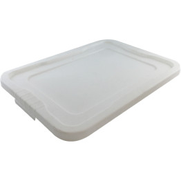 White Polypropylene (PP) Lid for Storage Box 543x386x36mm | CaterEq CEGZFH506 White Polypropylene (PP) Lid for Storage Box 543x386x36mm | CaterEq CEGZFH506