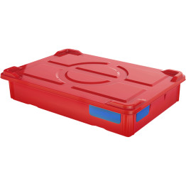 Pizza Dough Box 16.7L Red Polypropylene (PP) 570x385x108mm | CaterEq CEGZFH612 Pizza Dough Box 16.7L Red Polypropylene (PP) 570x385x108mm | CaterEq CEGZFH612