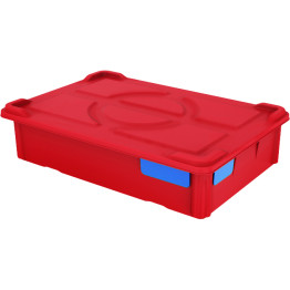 Pizza Dough Box 21.3L Red Polypropylene (PP) 570x385x130mm | CaterEq CEGZFH614 Pizza Dough Box 21.3L Red Polypropylene (PP) 570x385x130mm | CaterEq CEGZFH614