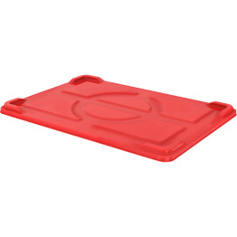 Pizza Dough Box Lid Red Polypropylene (PP) 581x396x27mm | CaterEq CEGZFH616 Pizza Dough Box Lid Red Polypropylene (PP) 581x396x27mm | CaterEq CEGZFH616