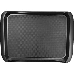 Fast Food Tray Black Polypropylene (PP) 445x307x30mm | CaterEq CEGZFH706