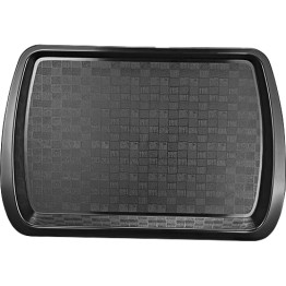 Fast Food Tray Black Polypropylene (PP) 439x301x32mm | CaterEq CEGZFH708