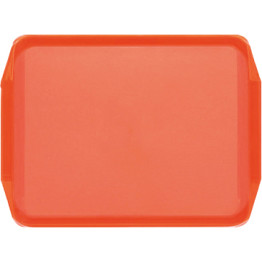 Fast Food Tray Orange ABS Plastic 455x325x25mm | CaterEq CEGZFH7108