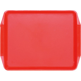 Fast Food Tray Red ABS Plastic 455x325x25mm | CaterEq CEGZFH7110