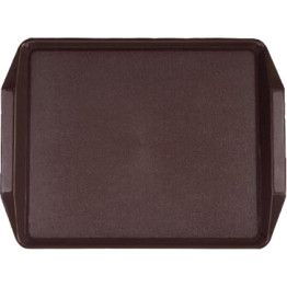 Fast Food Tray Brown ABS Plastic 455x325x25mm | CaterEq CEGZFH7112