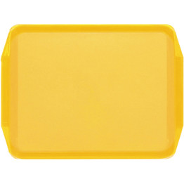 Fast Food Tray Yellow ABS Plastic 455x325x25mm | CaterEq CEGZFH7114