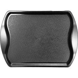 Fast Food Tray Black Polypropylene (PP) 438x304x28mm | CaterEq CEGZFH714