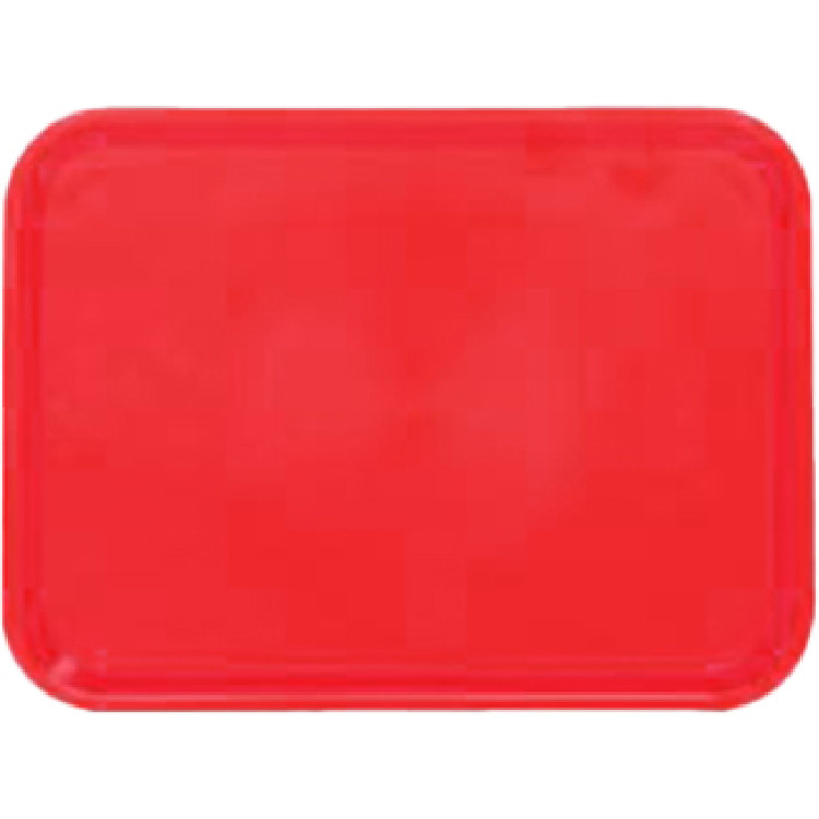 Fast Food Tray Red ABS Plastic 267x200x16mm | CaterEq CEGZFH728 Fast Food Tray Red ABS Plastic 267x200x16mm | CaterEq CEGZFH728
