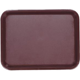 Fast Food Tray Brown ABS Plastic 425x310x19mm | CaterEq CEGZFH738
