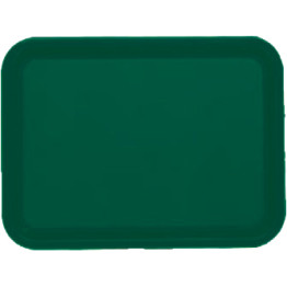 Fast Food Tray Green ABS Plastic 434x318x19mm | CaterEq CEGZFH744