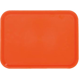 Fast Food Tray Orange ABS Plastic 434x318x19mm | CaterEq CEGZFH746