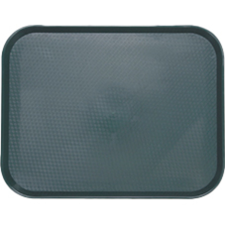 Fast Food Tray Green Polypropylene (PP) 341x262x19mm | CaterEq CEGZFH752