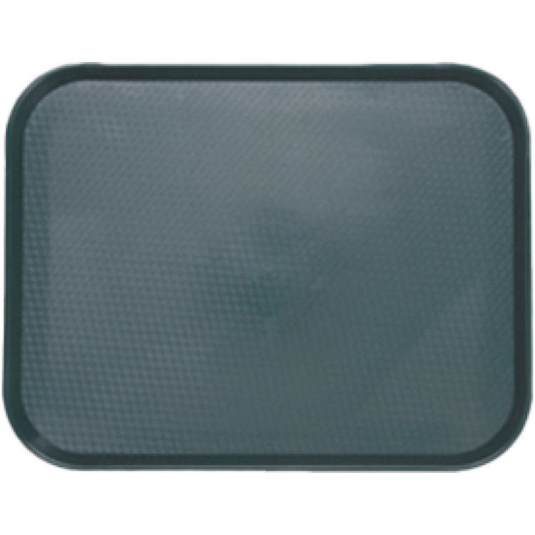Fast Food Tray Green Polypropylene (PP) 406x295x19mm | CaterEq CEGZFH760