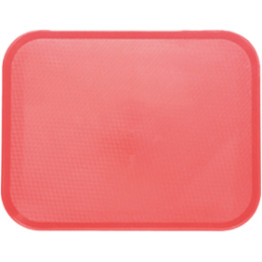 Fast Food Tray Red Polypropylene (PP) 415x305x20mm | CaterEq CEGZFH782