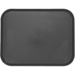Fast Food Tray Black Polypropylene (PP) 415x305x20mm | CaterEq CEGZFH786
