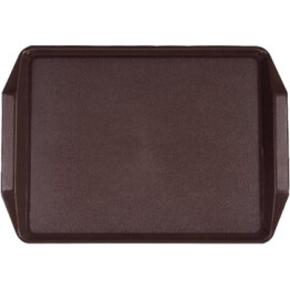 Fast Food Tray Brown ABS Plastic 436x305x30mm | CaterEq CEGZFH794