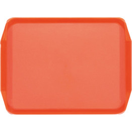 Fast Food Tray Orange ABS Plastic 435x325x25mm | CaterEq CEGZFH798