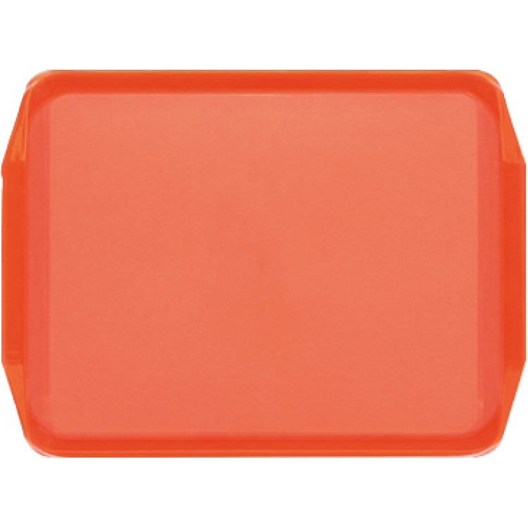Fast Food Tray Orange ABS Plastic 435x325x25mm | CaterEq CEGZFH798
