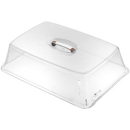 22"x16" Rectangular Food Cover Transparent Polycarbonate (PC) 508x355x130mm | CaterEq CEGZFH922