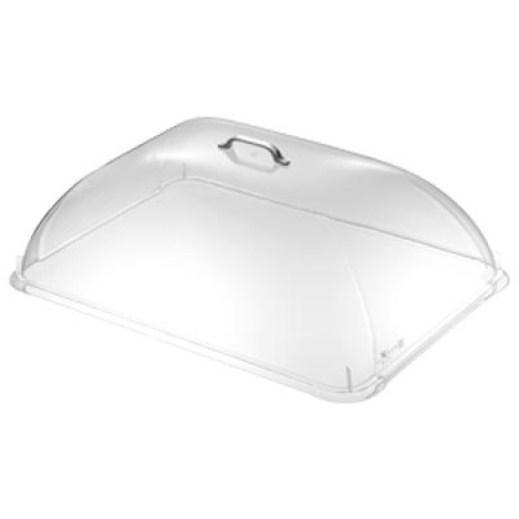 16"x12" Oval Food Cover Transparent Polycarbonate (PC) 368x267x130mm | CaterEq CEGZFH926