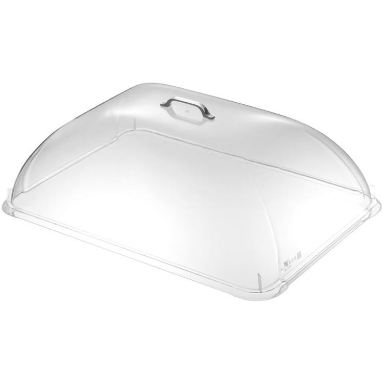 22"x16" Oval Food Cover Transparent Polycarbonate (PC) 508x356x160mm | CaterEq CEGZFH932