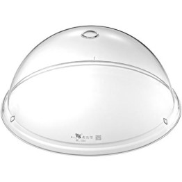 12" Round Food Cover Transparent Polycarbonate (PC) ϕ356x160mm | CaterEq CEGZFH938