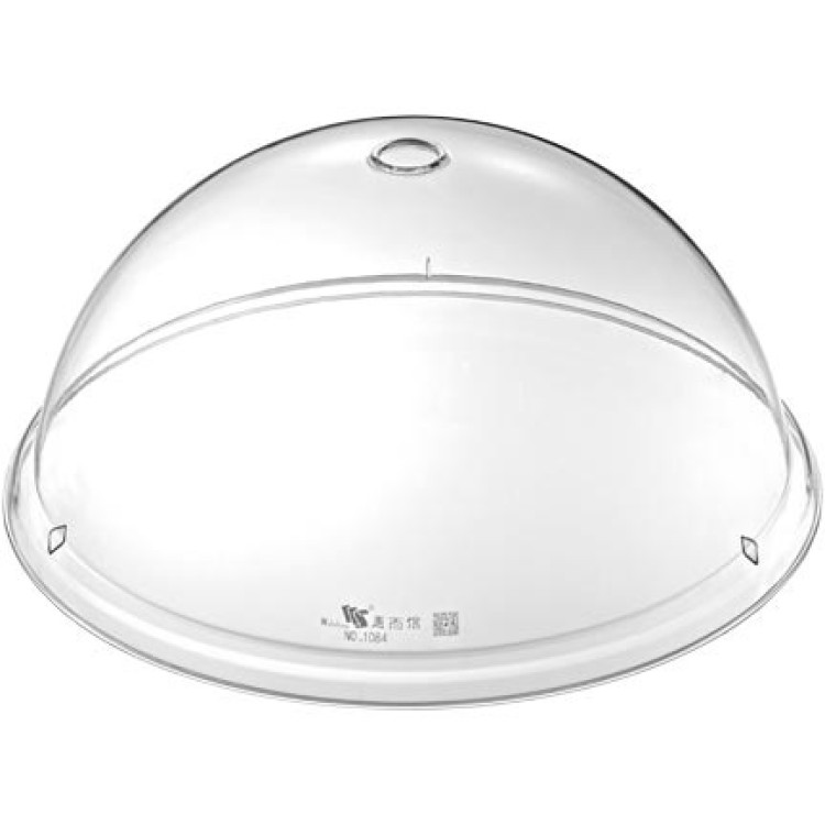 12" Round Food Cover Transparent Polycarbonate (PC) ϕ356x160mm | CaterEq CEGZFH938