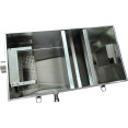Grease trap Fat separator EN1825-1 certified Stainless steel 45 litres - CEOS12