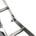 Commercial Stainless Steel Foldable Laundry Trolley with 2 Bags – 895 × 660 × 860 mm| CaterEq CEH080C