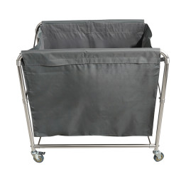 Commercial Stainless Steel Foldable Laundry Trolley – 895×660×860mm| CaterEq CEH080B
