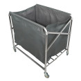 Commercial Stainless Steel Foldable Laundry Trolley – 895×660×860mm| CaterEq CEH080B