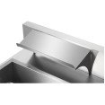 Professional Stainless Steel Breading Table with Upstand - CEHBT1000