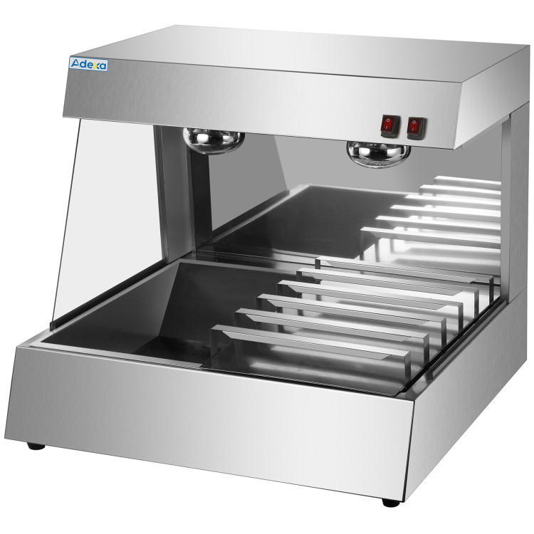Commercial Counter Top Chip Display Warmer 800×710×685mm | CaterEq CEHCW8
