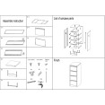 Professional 4 Drawer Filing Cabinet 460 x 600 x 1315mm Black | CaterEq CEHDKF04BLACK