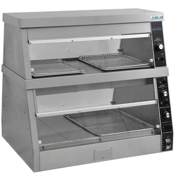 Commercial Hot Chicken Warmer / Heated Display 914x690x830mm - CEHDS3