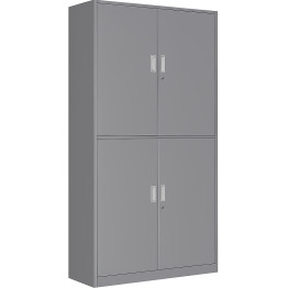 Professional Double Filing Cabinet 900x390x1800mm Grey | CaterEq CEHDW04GREY Professional Double Filing Cabinet 900x390x1800mm Grey | CaterEq CEHDW04GREY