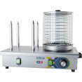Commercial Hot dog warmer 4 bun spikes - CEHDW4