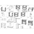 Professional Mobile Tool Cabinet with Drawer & Storage Shelves 720x350x837mm | CaterEq CEHDWTC01