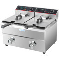 Commercial Fryer Double Electric 2x12 litre 6.5kW Countertop - CEHEF12L2 Commercial Fryer Double Electric 2x12 litre 6.5kW Countertop - CEHEF12L2