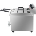 Commercial Fryer Double Electric 2x12 litre 6.5kW Countertop - CEHEF12L2 Commercial Fryer Double Electric 2x12 litre 6.5kW Countertop - CEHEF12L2
