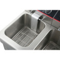 Commercial Fryer Double Electric 2x12 litre 6.5kW Countertop - CEHEF12L2 Commercial Fryer Double Electric 2x12 litre 6.5kW Countertop - CEHEF12L2