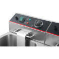 Commercial Fryer Double Electric 2x12 litre 6.5kW Countertop - CEHEF12L2 Commercial Fryer Double Electric 2x12 litre 6.5kW Countertop - CEHEF12L2