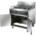 Commercial Fryer Double Electric 2x30 litre 20kW Free standing - CEHEF262 Commercial Fryer Double Electric 2x30 litre 20kW Free standing - CEHEF262