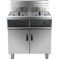Commercial Fryer Double Electric 2x30 litre 20kW Free standing - CEHEF262 Commercial Fryer Double Electric 2x30 litre 20kW Free standing - CEHEF262