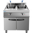 Commercial Fryer Twin Tank Electric 46 litre 24kW Freestanding - CEHEF708 Commercial Fryer Twin Tank Electric 46 litre 24kW Freestanding - CEHEF708