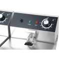 Commercial Fryer Double Electric 2x6 litre 5kW Countertop - CEHEF82