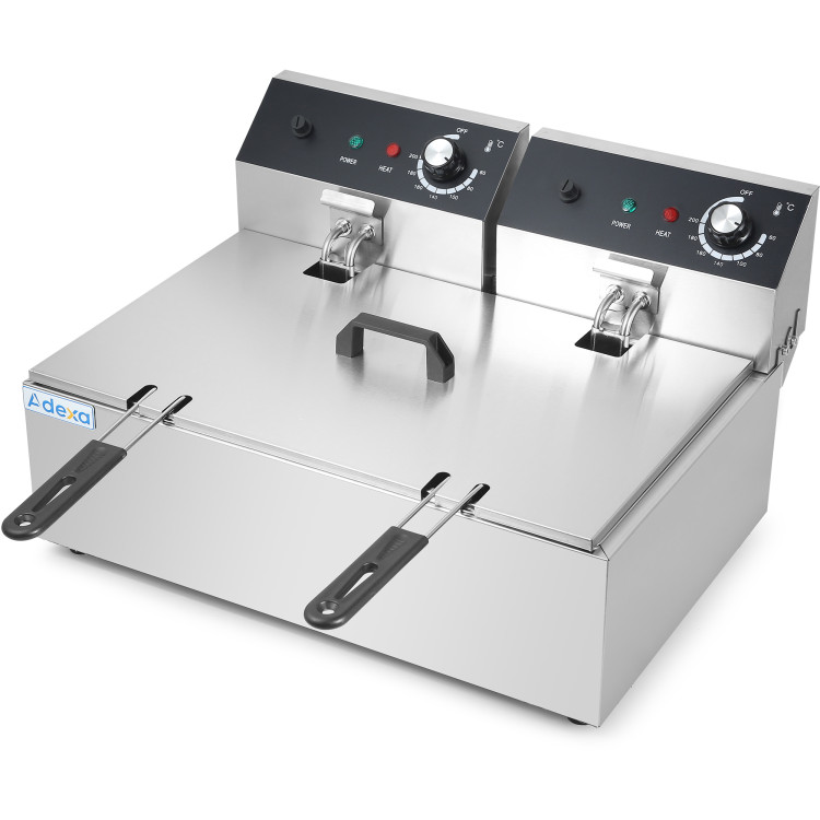 Commercial Fryer Single Electric 12 litre 5kW Countertop - CEHEF83A
