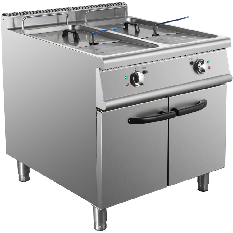 Commercial Electric Fryer Double Tank 2x28 litres - CEHEF908A